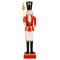 Christmas Nutcracker Decor Metal Hidden Storage Square Base